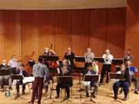 2021 with The Conservatory Big Band first concert post-Covid